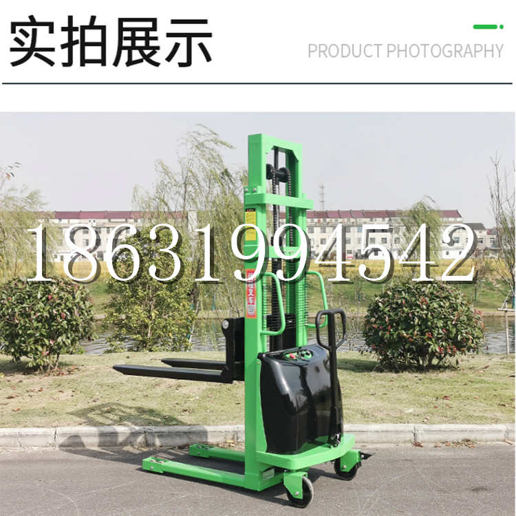 汉源县电动叉车堆高车液压铲车电瓶1吨2吨站驾步行式小型全自动叉车